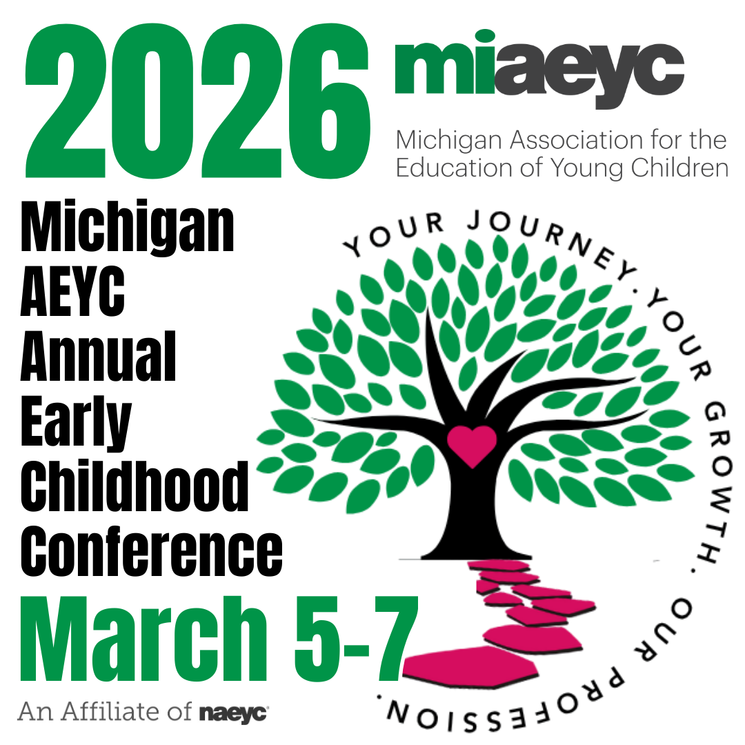 Join us for the Michigan AEYC 2026 Annual Early Childhood Conference, taking place March 5-7, 2026, at the Amway Grand Plaza & DeVos Convention Center, Grand Rapids, Michigan.