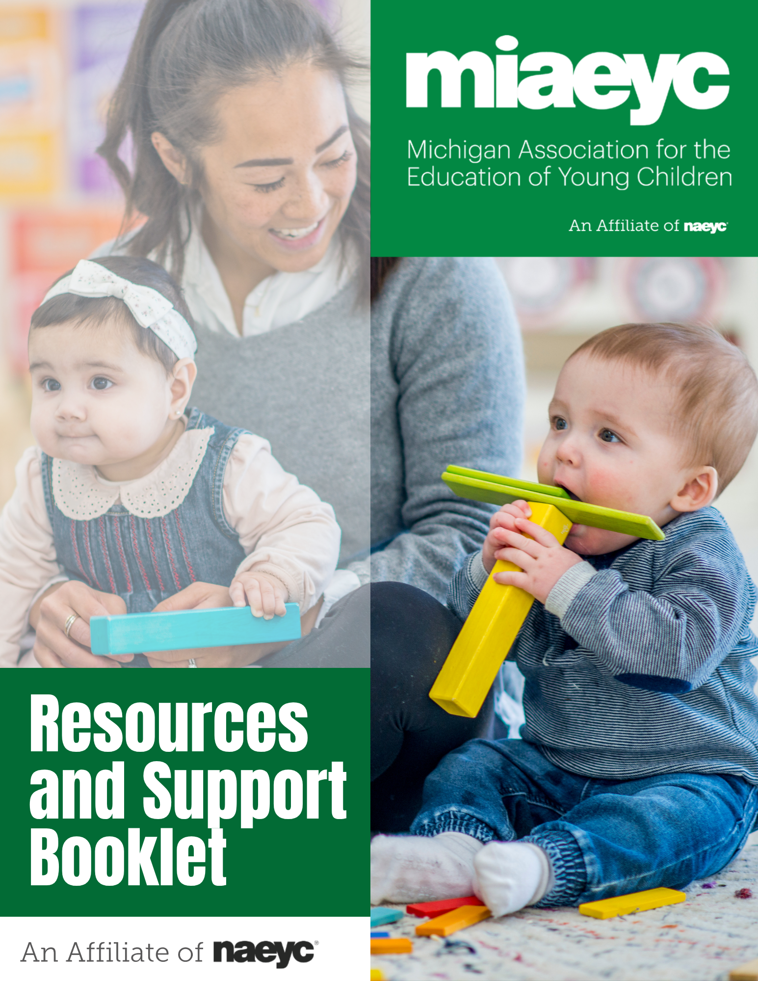 Michigan AEYC is dedicated to promoting high-quality early learning for children from birth through age eight by connecting practice, policy, and research. Our mission is to advance a diverse and dynamic early childhood profession while supporting all who care for, educate, and advocate on behalf of young children. This booklet provides a high-level overview of Michigan AEYC programs and support available to you. There are resources for early childhood educators, prospects, employers, high school students and more.